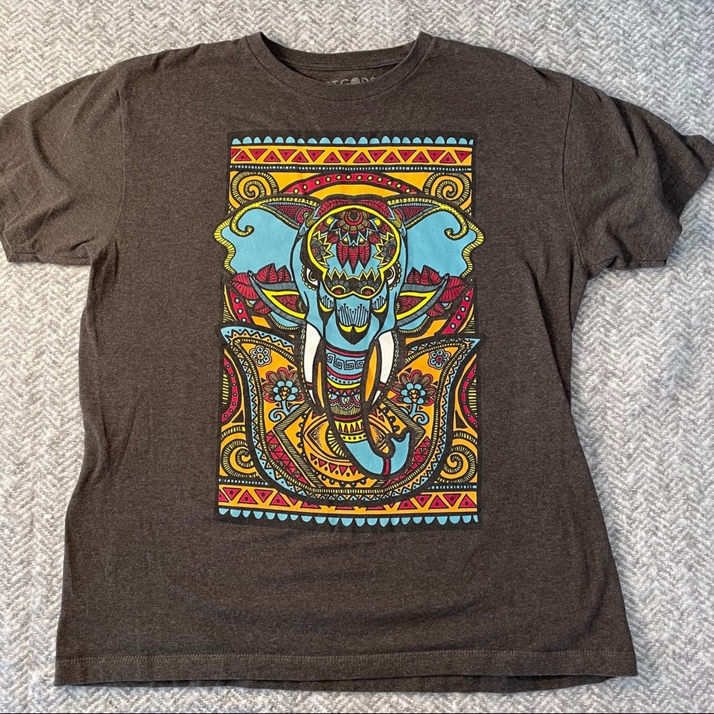LOST GODS Elephant God Graphic Tee Medium